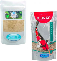 AQUARIS Premium-Koifutter Health mit Weizenkeimling zur natürlichen Teichpflege für Fische - 1 kg – Bild 1 von 3