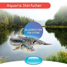 AQUARIS Störfutter Alleinfuttermittel für Störe als sinkende Pellets für den Teich 5,6 L / 3808 g / 3 mm - 3808 g – Bild 1 von 8