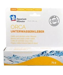 Aquarium Münster ORCA Unterwasserkleber schwarz 75g - 75 g – Bild 1 von 2