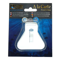 Produktbild von Aquarium Systems A la Carte Cliphalter für Algen und Pflanzen aus Kunststoff in Transparent und Weiß