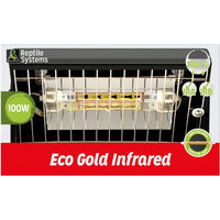Produktbild von Aquarium Systems Eco Gold Infrarotlampe für Echsen in Schwarz