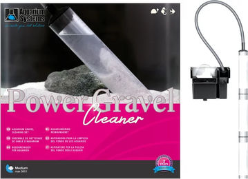 Produktbild von Aquarium Systems Power Gravel Cleaner Mulmsauger für Fische in Schwarz