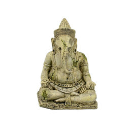 Produktbild von Aquatlantis Angkor Elefant Figur und Höhle für Fische in Grau