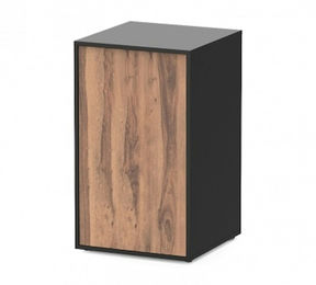 Produktbild von aquatlantis Aqua Tower 120/163 Fischschrank Schwarz und Nussbaum