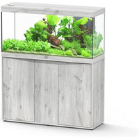 Produktbild von Aquatlantis Aquarienkombination Splendid Ultra 120 für Süßwasser Fischglas Esche Weiß - 240 l