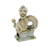 Produktbild von aquatlantis Bali Drache Figur und Höhle für Fische in Grau