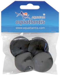 Aquatlantis Biobox Saugnäpfe aus Gummi Schwarz 4 Stück – Bild 1 von 2