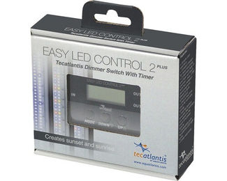 Aquatlantis EasyLed Control 2 Plus Zeitschaltuhr mit Dimmer und Timer aus Kunststoff in Schwarz – Bild 1 von 2