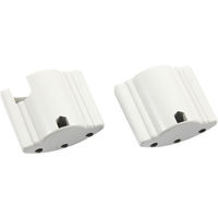 Produktbild von Aquatlantis Endkappen EasyLED Universal 2.0 aus Kunststoff für LED-Leisten 438-1047 mm Weiß