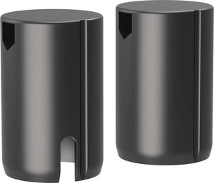 Aquatlantis Endkappen für EasyLED Tubes LED-Leiste Schwarz 2 Stück – Bild 1 von 2