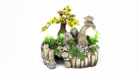aquatlantis Garten China Figur und Höhle für Fische bunt – Bild 1 von 1