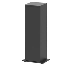 Produktbild von Aquatlantis Kubus Curve 20 Aquarium Schrank Schwarz mit LED-Beleuchtung