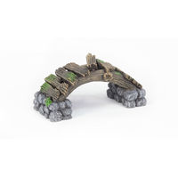 Produktbild von aquatlantis Maya Brücke Höhle für Fische in Braun