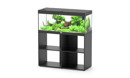Produktbild von Aquatlantis Prestige 100 Aquarium mit Unterschrank in Schwarz