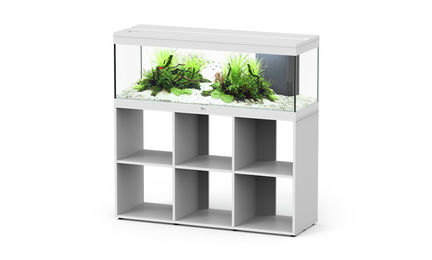 Aquatlantis Prestige 120 Aquarium mit Unterschrank in Schwarz – Bild 1 von 1