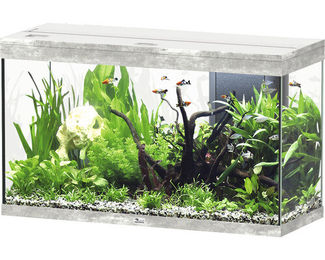 Produktbild von Aquatlantis Splendid 200 Aquarium in Steinoptik mit Beleuchtung und Filter - 200 l