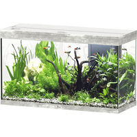 Produktbild von Aquatlantis Splendid 200 Aquarium in Steinoptik mit Beleuchtung und Filter - 200 l