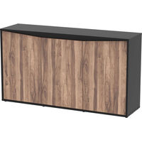 Produktbild von Aquatlantis Splendid 300 Fischschrank in Schwarz und Nussbaum aus Holz