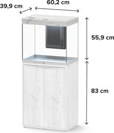 Produktbild von Aquatlantis Splendid Ultra 110 Kombination Esche Weiß 1 Set