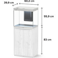 Produktbild von Aquatlantis Splendid Ultra 110 Kombination Esche Weiß 1 Set