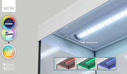 Produktbild von Aquatlantis Splendid Ultra 110 Kombination Steinoptik Set für Aquarien