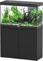 Aquatlantis Splendid Ultra 200 LED Aquarium Kombination Schwarz für Fische – Bild 1 von 2