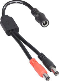 Aquatlantis Splitter Cable Rot Schwarz – Bild 1 von 2