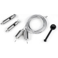 Produktbild von Aquatlantis Stahlseilsystem für EasyLED Universal Beleuchtung Silber 150cm