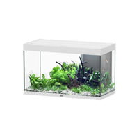 Produktbild von Aquatlantis Sublime 245 Aquarium-Set Pianoweiß 100x50cm