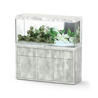 Produktbild von Aquatlantis Sublime 420 Aquarium mit Unterschrank in Steinoptik 150x50cm