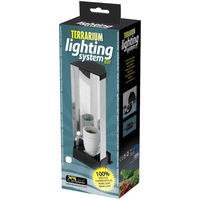 Produktbild von Aquatlantis Terrarium Lighting System E27 Lampenhalterung 250 mm Schwarz für Reptilien und Frösche