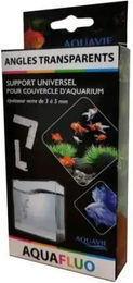 Aquavie Aquafluo Eckstütze für Aquarium aus Kunststoff 4er Pack Weiß Transparent – Bild 1 von 1
