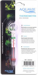 Produktbild von Aquavie Glasthermometer transparent und weiß