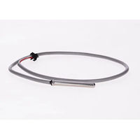 Produktbild von Aquavie ICE1200 Temperaturfühler Thermometer aus Edelstahl für Fische Reptilien und Frösche in Grau und Silber