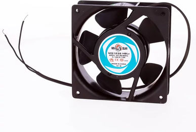 Produktbild von Aquavie ICE400 Ventilator in Silber und Schwarz