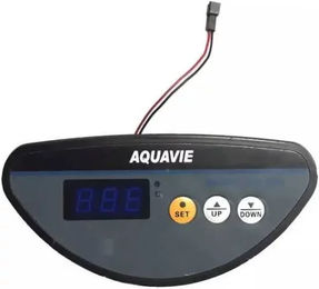 Produktbild von Aquavie Steuerpanel ICE3000 aus Kunststoff in Schwarz