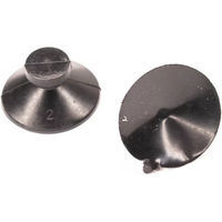 Produktbild von Aquavie V200 Saugnapf Ventouse 2er Pack Schwarz Silber