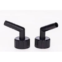 Produktbild von Aquavie Wasserhahn ICE400 Schwarz aus Kunststoff 2er Pack