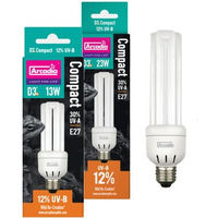 Produktbild von Arcadia D3+ Desert Compact UVB-Kompaktlampe für Echsen 23W Weiß