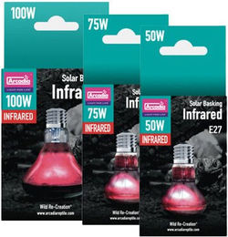 Arcadia Infrarot Solar Wärmelampe 75W für Reptilien – Bild 1 von 4