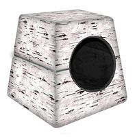 Produktbild von Arco Design 2-in-1 Katzenhöhle und Hundebett Alba Weiß Größe M 43cm x 43cm