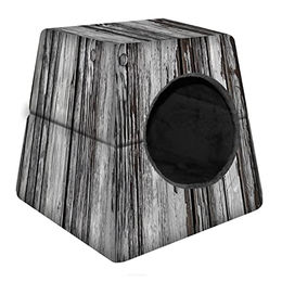 Arco Design 2-in-1 Katzenhöhle und Hundebett in Grau Größe M – Bild 1 von 3