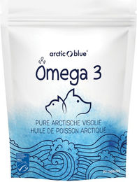 Arctic Blue Omega 3 Fischölkapseln als Nahrungsergänzung für Hunde, Katzen und Pferde mit MSC-Zertifizierung – Bild 1 von 1