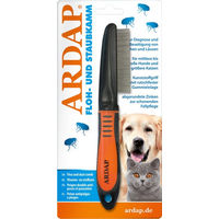 Produktbild von ARDAP Floh- und Staubkamm groß für Hunde und Katzen zur Entfernung von Flöhen und Läusen