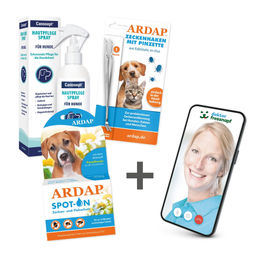 ARDAP Floh- und Zeckenschutz-Paket für Hunde mit Spot-On Mittel – Bild 1 von 4