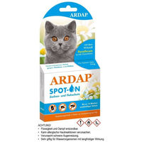 Produktbild von ARDAP Spot-On Floh- und Zeckenschutz für Katzen über 4 kg 3x 0,8 ml - 3 x 0,8 ml