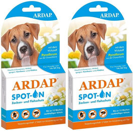 Produktbild von ARDAP Spot-On gegen Zecken und Flöhe für mittelgroße Hunde