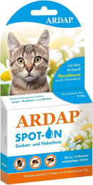 ARDAP Spot-On Zecken- und Flohschutz für Katzen und Kitten bis 4 kg 3 x 0,4 ml - 3 x 0,4 ml – Bild 1 von 4