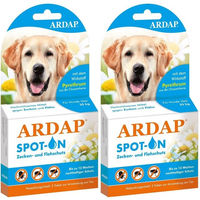 Produktbild von ARDAP Spot-On zur Bekämpfung von Zecken und Flöhen für große Hunde