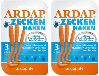 ARDAP Zeckenhaken 3er Set – Bild 1 von 3